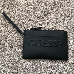 Guess Black Wristlet